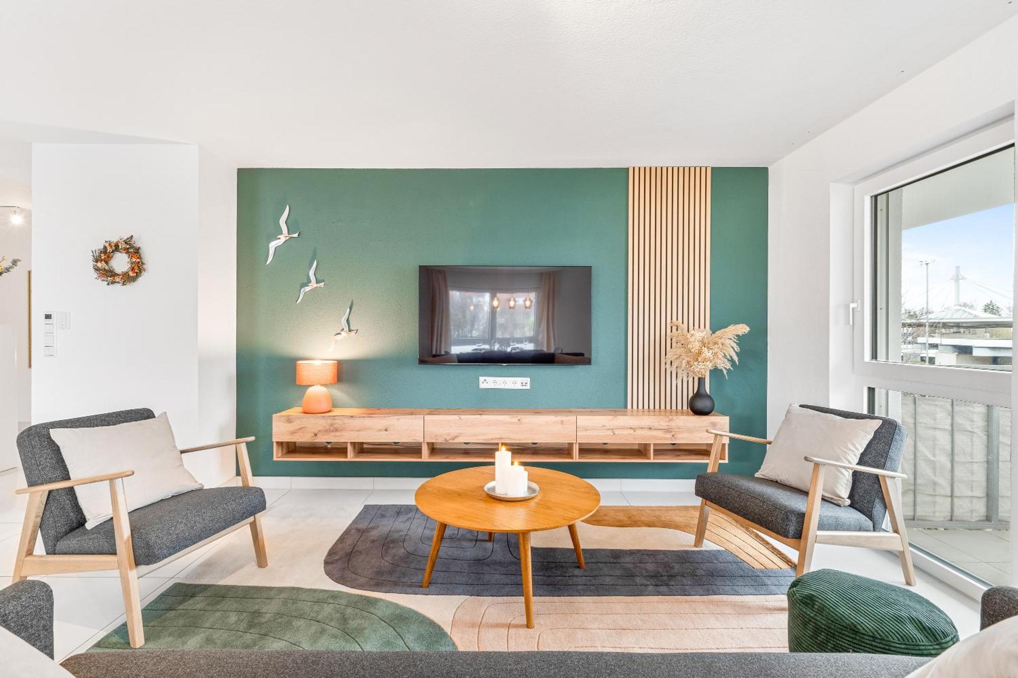 Design-Apartment - Kueche - Parken - Zentral Ляйнфельден-Ехтердінген Екстер'єр фото