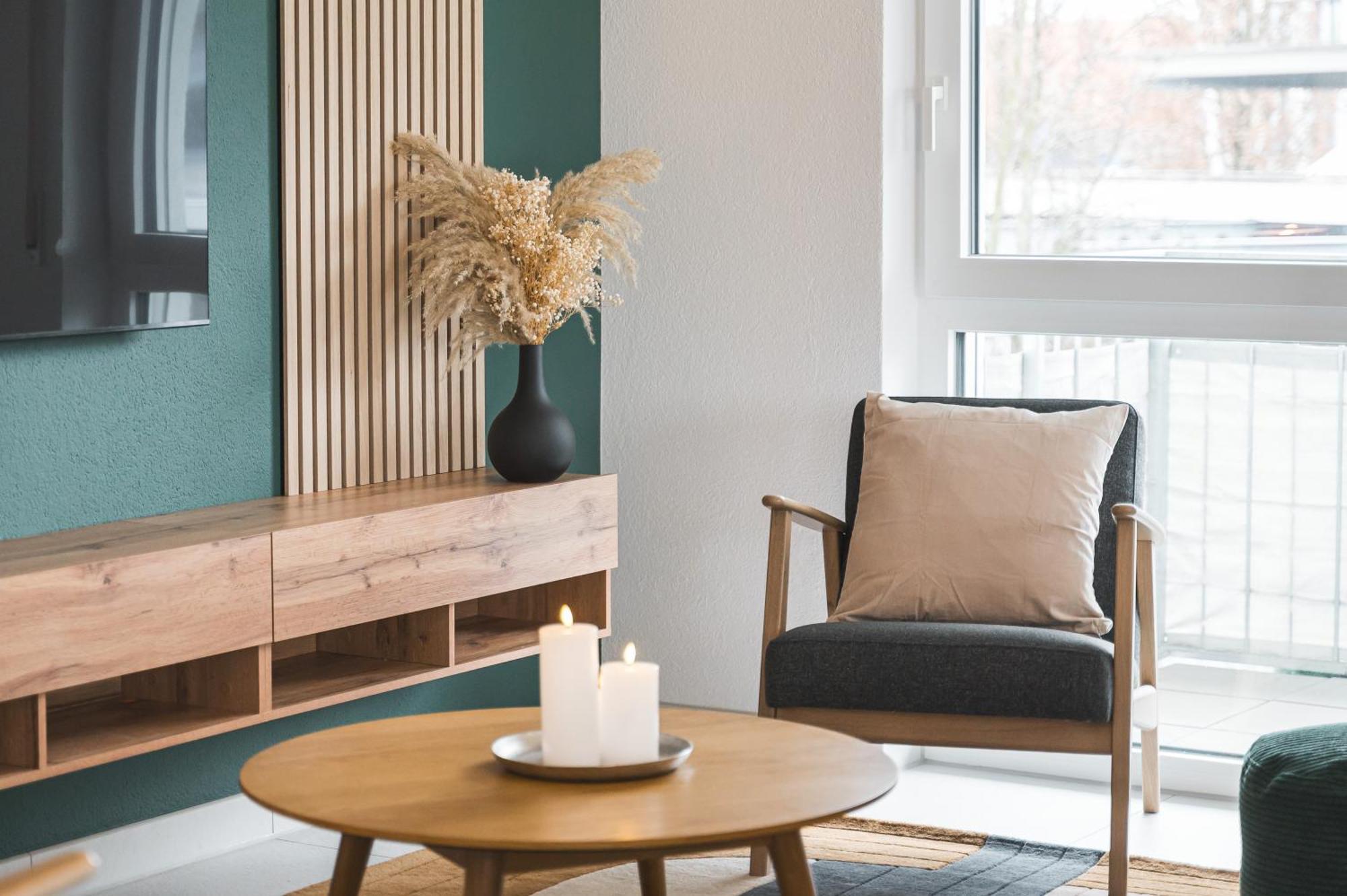 Design-Apartment - Kueche - Parken - Zentral Ляйнфельден-Ехтердінген Екстер'єр фото